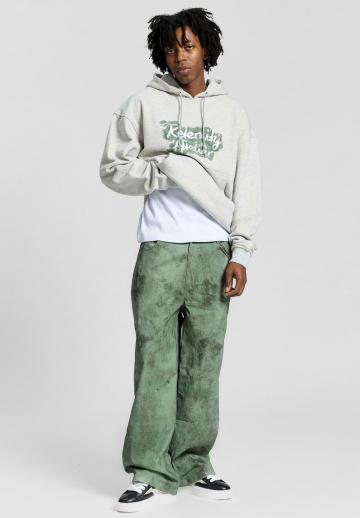 Пуловер с капюшоном