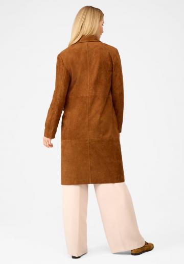 Кожаное пальто