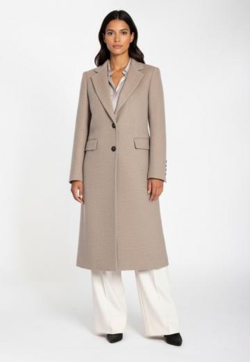 Шерстяное пальто