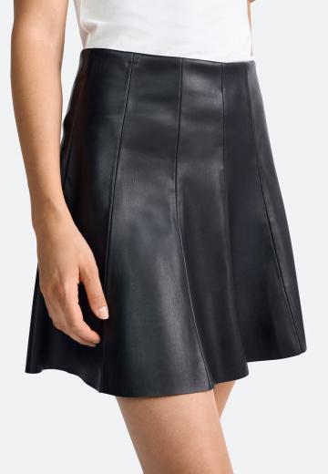 Кожаная юбка