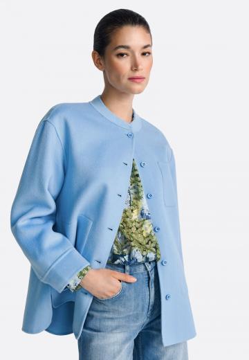 Шерстяное пальто