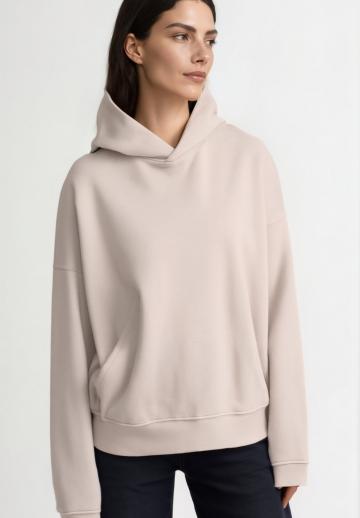 Пуловер с капюшоном