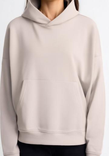 Пуловер с капюшоном