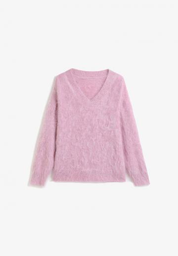 Длинный пуловер