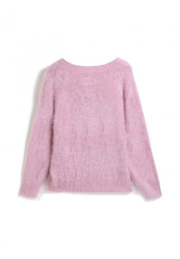 Длинный пуловер