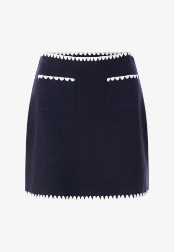 Вязаная юбка