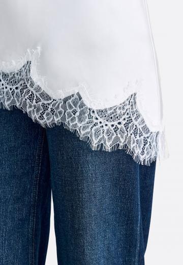 Длинный топ