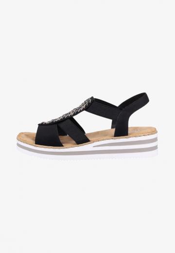 Босоножки на танкетке