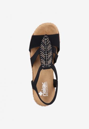 Босоножки на танкетке