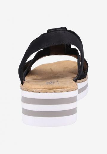 Босоножки на танкетке