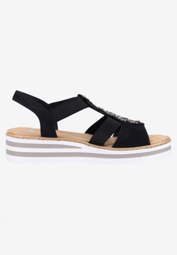 Босоножки на танкетке