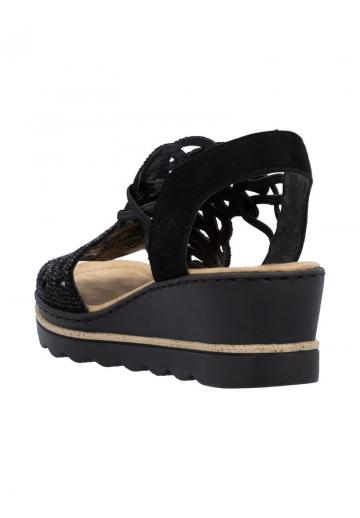 Босоножки на танкетке