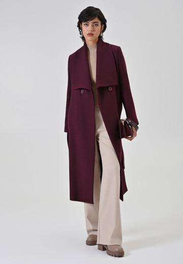 Шерстяное пальто