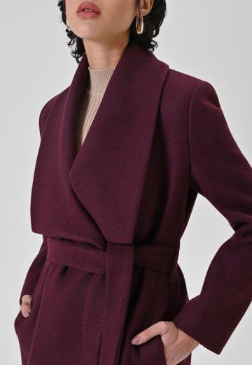 Шерстяное пальто