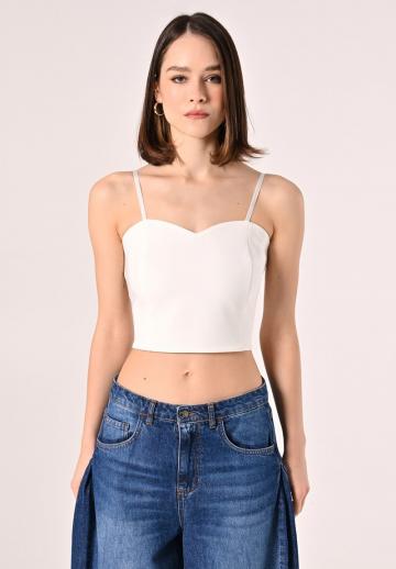 Топ на бретельках