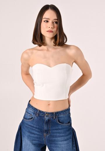 Топ на бретельках