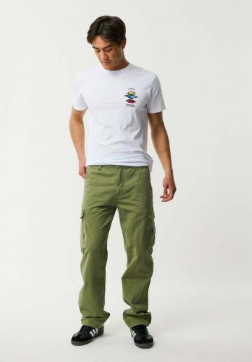 Брюки с накладными карманами