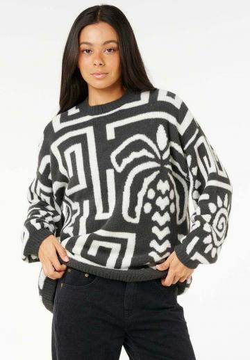 Длинный пуловер