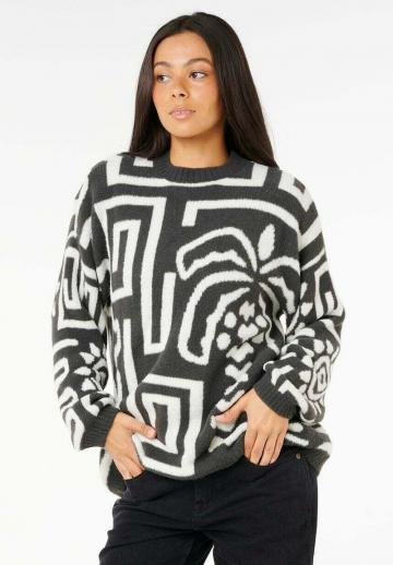 Длинный пуловер