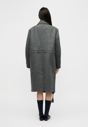 Шерстяное пальто