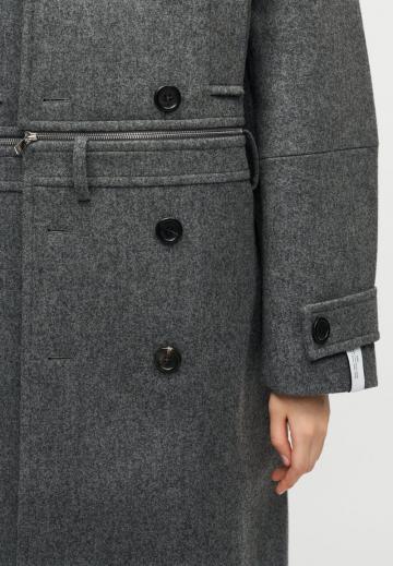 Шерстяное пальто