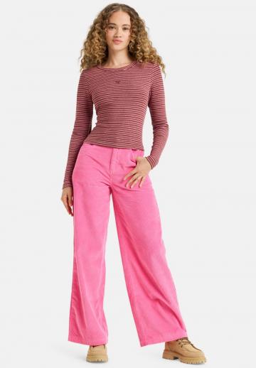 Пуловер в полоску