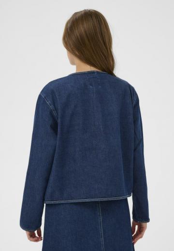 Джинсовая жилетка