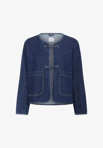 Джинсовая жилетка