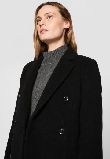 Шерстяное пальто
