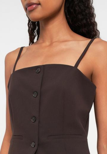 Топ на бретельках