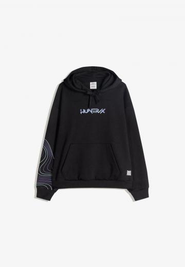 Пуловер с капюшоном