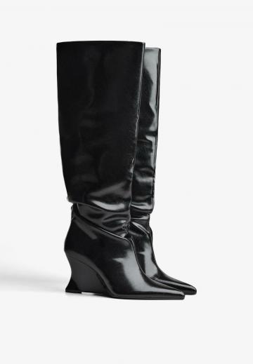 Сапоги на платформе