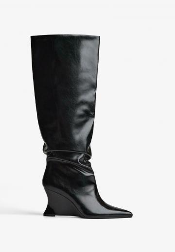 Сапоги на платформе