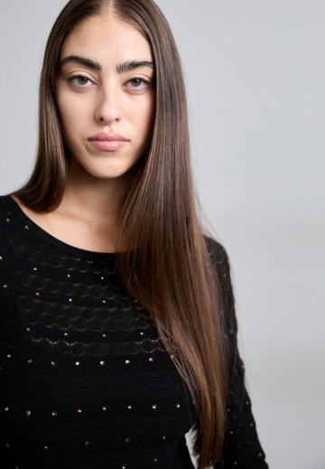 Вязаное платье