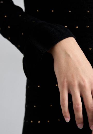 Вязаное платье