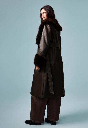 Шерстяное пальто