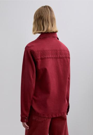 Джинсовая блузка