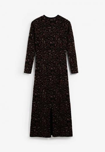 Вязаное платье