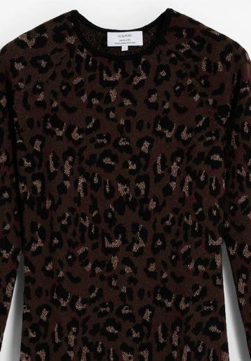 Вязаное платье