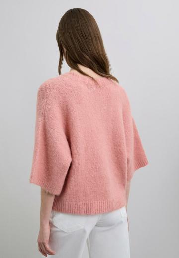 Пуловер с рукавом три четверти