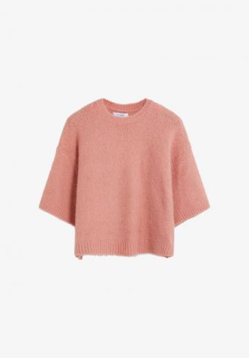 Пуловер с рукавом три четверти