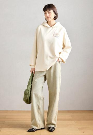 Пуловер с капюшоном