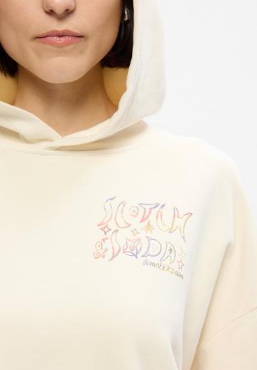 Пуловер с капюшоном