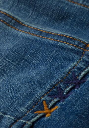 Прямые джинсы