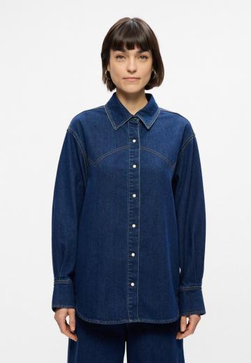 Джинсовая блузка