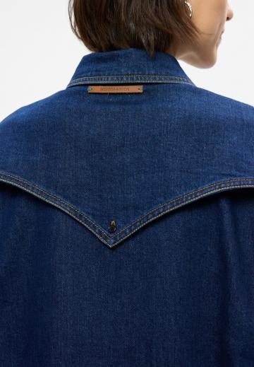 Джинсовая блузка