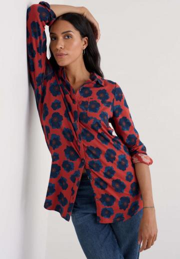 Длинная блузка