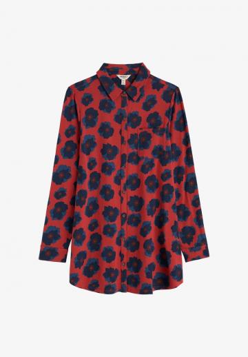 Длинная блузка