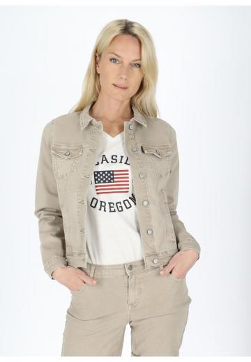 Куртка с накладнымит карманами