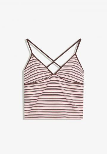 Топ на бретельках